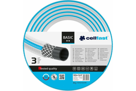 Купить Шланг CELLFAST BASIC 3/4 50м 10-422 фото №1