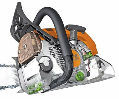 Купить Бензопила STIHL MS 170  шина R 35 см  Германия  1130-200-0486 фото №3