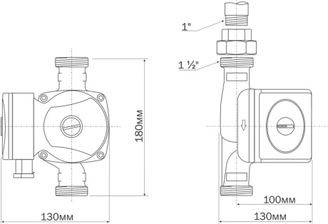 Купить Циркуляционный насос Aquario PRIME-B1-256-180 фото №8