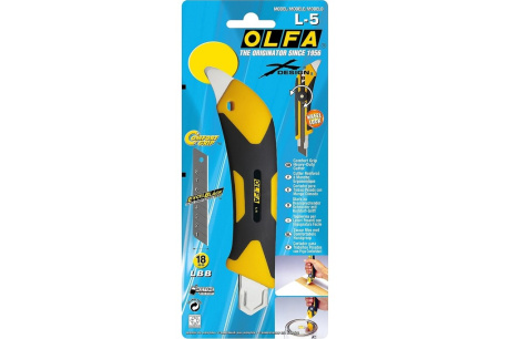 Купить Трещоточный нож OLFA 18 мм OL-L-5 фото №7